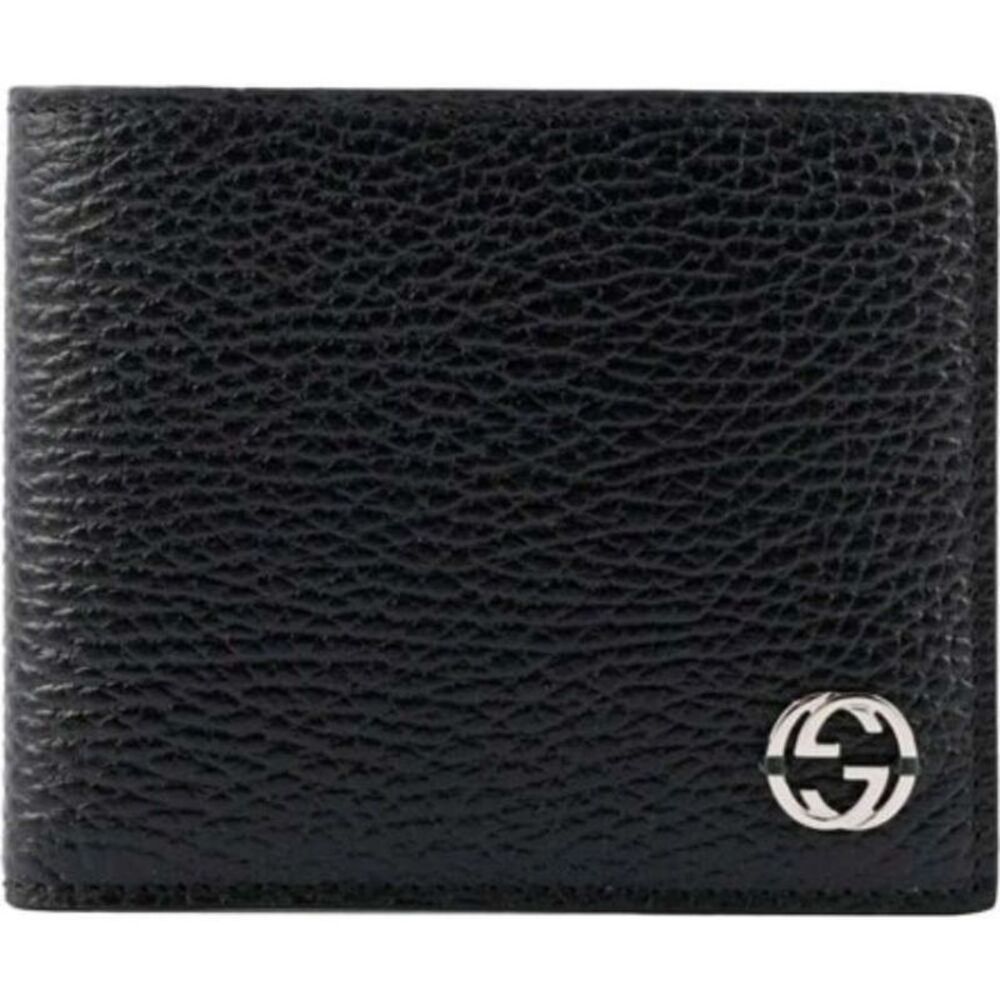 Gg Interlocking Wallet Black - image 1